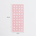 DIY Cute Cartoon Letter Sticker Alphabet Sticker Korean Style Stickers For Journal Phone Scrapbook Decoration Stickers. 