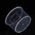 【ZOSR】Blowing 20Pcs 10ml Measuring Cup Clear Disposable Liquid Volumetric Measurement Cup. 