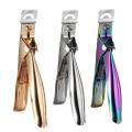Nail Cutter Professional Nail Clippers Straight Edge Acrylic Nail Clipper Tips Manicure Cutter Guillotine Cut False Nails. 