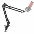 Flexible Studio Desk Mount Pro Mic Microphone Suspension Boom Scissor Arm Stand. 