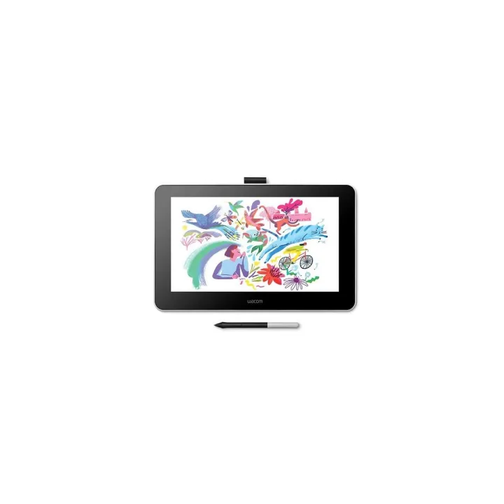 Wacom One Display- 13.3 inch - 1920 x 1080 pixels- Battery Free Pen - Tilt Recognition - 19 degrees using built-in, fold-out legs - Windows, Android™, Mac supported