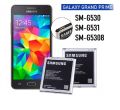 Samsung Galaxy Grand Prime SM-G530 / SM-G531 / SM-G5308W Battery Model EB-BG530BBE (2600mAh) Originall Equipment Manufacturer. 
