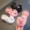 Girls' Sandals New Fashion Summer Middle and Big Children Girls Non-Slip Princess Shoes Little Girls Soft Bottom Beach Shoes. 