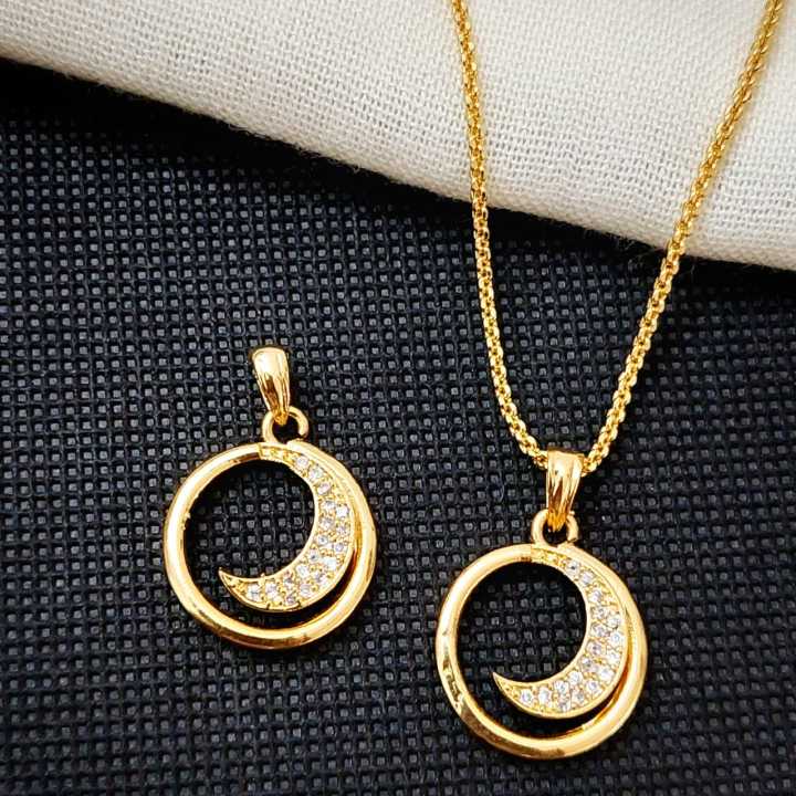 Gold%20Plated%20Guaranteed%20Women%20Chain%20&%20Pendant%2018inch%20Necklace%20Korean%20Stylish%20Wedding%20Party%20Gifts%20Fashion%20Jewellery%E2%80%8B%20-%20Image%208