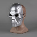 Movie Doctor Doom Cosplay Costume Mask Unisex Helmet Visor Plastic Masks Accessory Headgear Halloween Carnival Props. 