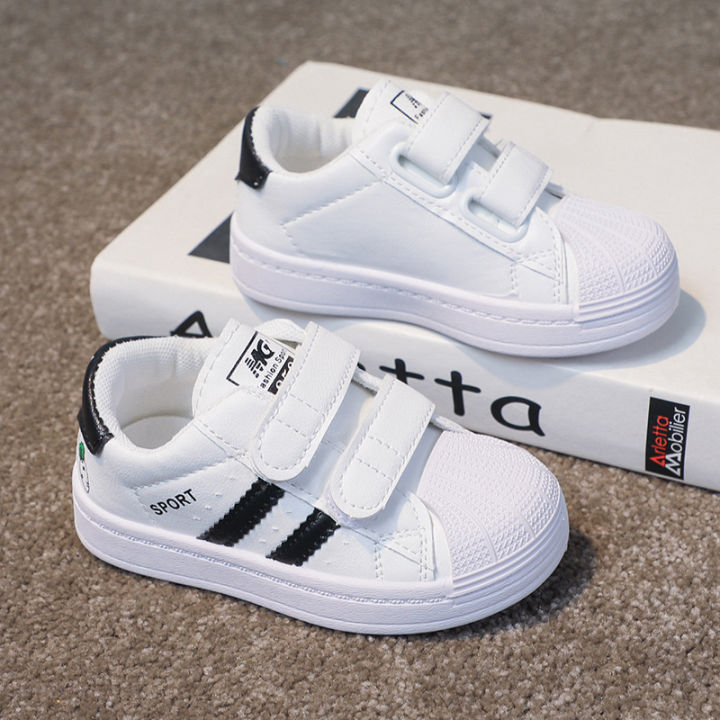 Kids%20Sneakers%20Boys%20Shoes%20Casual%20Flexible%20Fashion%20Cheap%20Everyday%20Use%20Toddler%20Shell%20toe%20sports%20white%20shoes%20-%20Image%204