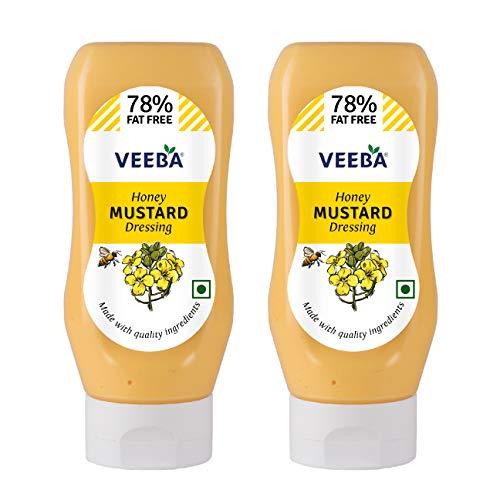 Veeba Honey Mustard Dressing, 300g - Pack of 2(FROM IND)JEZ