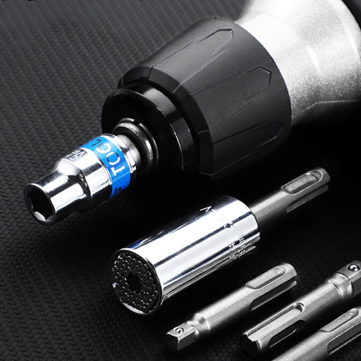 3pcs%20Sds%20Socket%20Driver%20Drill%20Bit%20Adaptor%203/8%201/4%201/2"%20Hex%20Shank%20Extension%20Adaptor%20Converter%20Impact%20Drill%20Adapter%20Dril%20Bit%20-%20Image%206