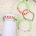 Christmas Bohemian Style Soft Ceramic Beaded Bracelet Men and Women Hundred Bracelets. 
