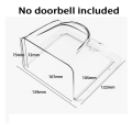 Model 86 Switch Waterproof Cover,Waterproof PC Rain Cover for Door Access Control Keypad Controller Rainproof Cover Durable. 