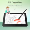 BOSTO b-t-12HD Portable 11.6 Inch HD H-IPS LCD Graphics Drawing ta-blet 1366*768 Display Support 8192 Pressure Level Passive Technology with Tilt Function USB-po-wered Low Consumption Drawing ta-blet with Interactive Stylus Pen 4 Shortcut Key. 