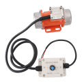 Concrete Vibrator Vibration Motor with Speed Controller DC 24V Brushless IP65 Aluminum Alloy Electric Concrete Vibrating Motor 40W. 