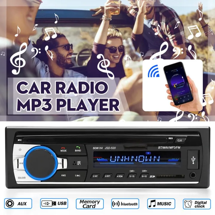 YD%20Bluetooth%20Autoradio%20Car%20Stereo%20Radio%20FM%20Aux%20Input%20Receiver%20SD%20USB%2012V%201%20din%20Car%20MP3%20Multimedia%20Player%20-%20Image%205