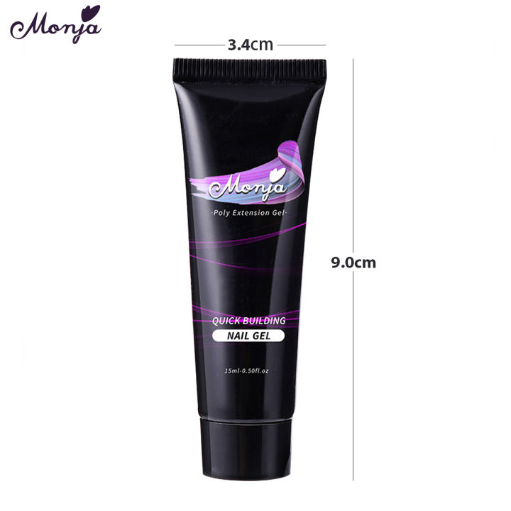 Monja%2015ML%20Nail%20Art%20Poly%20Gel%20Nail%20Extension%20Quick%20Building%20Acrylic%20Nail%20Art%20Gel%20DIY%20Coating%20Painting%20Manicure%20Tool%20-%20Image%205