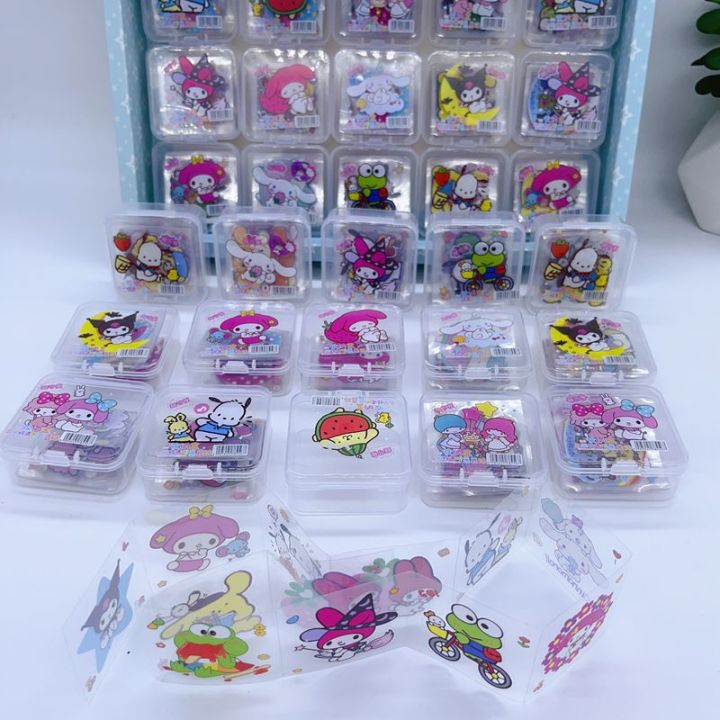 %E3%80%90Exclusive%20Offer%E3%80%9130pcs%20Sanrio%20Cinnamoroll%20My%20Melody%20Kuromi%20Transparent%20Peas%20Stickers%20Storage%20Box%20Children%20Diy%20Decorative%20Materials%20Stickers%20-%20Image%205