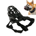 Dog Muzzle for Long Snout Dogs Breathable Basket Muzzle for Puppys Dogs Dog Outing Pet Masks Mouth Guard Cage Muzzle Silica Gel Safety Masks to Prevent Biting, Chewing, Barking. 