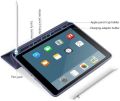 Smart Folding Case with Pencil Holder and Flap for iPad. 