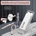 【HOT】 7-In-1 Computer Keyboard Cleaner Brush Kit Multifunctional Cleaning Pen Electronic Product Cleaning Kit Keycap Puller Tools. 