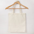White Canvas Shopping Bags Eco Reusable Foldable Shoulder Bag Large Handbag Fabric Cotton Tote Bag for Women Shopping Bags. 