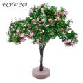 Mixed sizes of natural green model trees, choose the size that suits you Artificial trees for DIY landscaping accessories. 