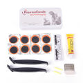 Bike Tyre Tube Bicycle Puncture Repair Tool Kit with box Cycle Lever Adhesive. 