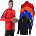 Long Sleeve Sports Shirt Men Outdoor Sweatshirt Football Jerseys Sports Jogging Cycling Top Jackets soccer Training Tracksuit. 