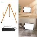Easel Stand for Display, Foldable Portable Tabletop Easel for Wedding Banner and Poster Display Stand, Tabletop Easel Metal Tripod with Portable Bag. 
