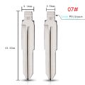 Replacement Flip Key #07 #15 #16 #23 #62 Key Blade For Mitsubishi Lancer Galant Outlander Pajero Car Remote Key Blank-No.62. 