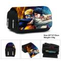 Naruto Naruto Stationery Box Primary and Secondary School Students Cartoon Anime Pencil Case Children's Toys Gifts. 
