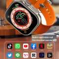 4GB Ram 64GB Rom Modio 4G Ultra Smart Watch 2.2 inch Display 3 Pairs strap 4G Call Compass Wifi GPS Series 8 Ultra Sim Card Ultra Smartwatch. 