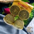 dull gold Jimikki Earrings With White Pearl For Women Party Wedding Earing Fashion Female Engagement Jewelry Valentine's Day Gift. 
