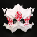 Pattern Horror Novelty Skeleton Feature Wolf Theme Skull Dragon Design Half-face Halloween Props for Costume Parties. 