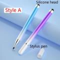 2 In 1 Stylus Pen for Cellphone Tablet Capacitive Touch Pencil for Iphone Samsung Universal Android Phone Drawing Screen Pencil. 