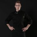 Long Sleeve Hotel Work Clothes Customized Breathable Short Sleeve Chef Canteen Thin Kitchen Restaurant Men's Dining Restaurant Summer. 