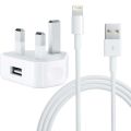 High Quality Iphone Xs Max Lightning 3Pin Charger 5W Usb Power Adapter Lighting To Usb Cable 1M And Adapter, And Support For Iphone 5,5S,6,6S,6+,7,7+,8,8+,11,11Pro,11 Pro Max,12,12Pro,12Pro Max,13. 