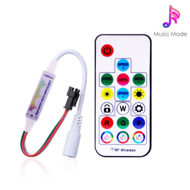 WS2811%20WS2812B%20Led%20Pixels%20Strip%20Light%20Controller%20WS2812%20USB/DC%20MINI%203Keys%20RF%2014/17/21Keys%20Led%20Tape%20Remote%20Controller%20DC5-24V%20-%20Image%207