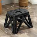 Portable Folding Step Stool Adults Kids Stepping Stool for BBQ Picnic Garden. 