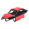RC Car Body Shell Chassis Kit for 1/18 TRX4M RC Accessories Red. 
