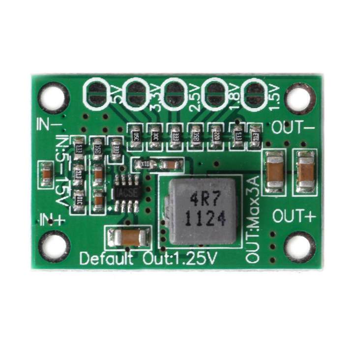 【FOOT SOFA】DC Buck Step Down Power Converter Board 5-16V To 1.25V 1.5V 1.8V 2.5V 3.3V 5V 3A
