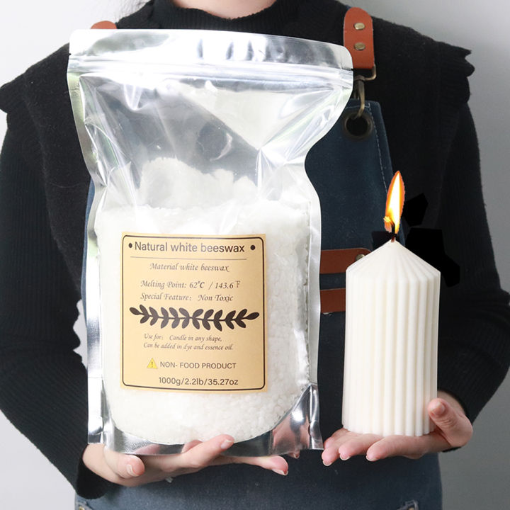 100%20To%201000g%20Natural%20White%20Beeswax%20Diy%20Handmade%20Candle%20Making%20Wax%20Raw%20Material%20Odorless%20Wax%20Particles%20Bees%20Wax%20Supplies%20Bag%20Pack%20-%20Image%202