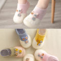 Korean Style Spring and Autumn Doll Children's Indoor Shoes Cute Cartoon Baby Sock Shoes Baby Toddler Shoes Boys and Girls Cotton. 