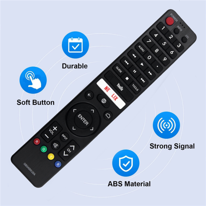 Replace%20GB345WJSA%20Remote%20Control%20for%20Sharp%20TV%20GB234WJSA%20GB275WJSA%20GB346WJSA%20GA007BG22%20G0018KJ%20GA877SB%20Easy%20Install%20Easy%20to%20Use%20-%20Image%204