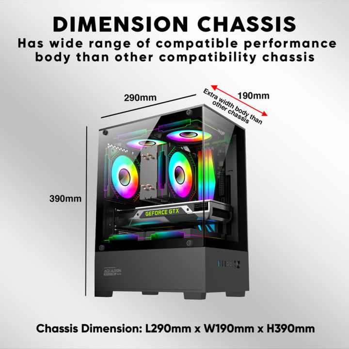 Armaggeddon%20Aquaron%20DUPLEX%20ONE%20MATX%20Dual%20Chamber%20PC%20Gaming%20Case%20/%203%20ARGB%20Fans%20Included%20-%20Image%204