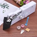 Mini Portable Handheld sewing machines handy stitch Sew needlework Cordless Clothes Fabrics Electric Sewing Stitch Set DIY tool. 