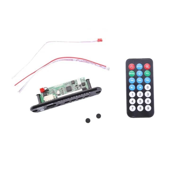 USB%20Bluetooth%20MP3%20WMA%20FM%20AUX%20Decoder%20Board%20Audio%20Kit%20with%20Remote%20and%20Built-in%20Battery%20-%20Image%204