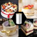 6/8cm Acetate Cake Collar Transparent Cake Roll Diy Acetate Sheet Cake Plastic Wrap Clear Cake Strips For Mousse Baking Decorate. 