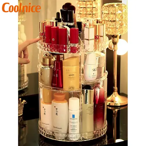 Diamond%20pattern%20rotation%20makeyp%20box%20Crystal%20Acrylic%20Skin%20care%20storage%20box%20Organizer%20makeup%20holder%20Cosmetic%20display%20Stand%20Rack%20-%20Image%203