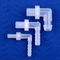 5~200pcs M6~M12 4~12mm Plastic PP Pagoda Elbow Connector Aquarium Irrigation Water Hose. 