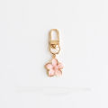 White Pear Blossom Keychain Cute Accessories Keychain Couple Matching Airpods Keyrings Pendant Wholesale Items For Boutique. 