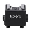 HD-N3 Flash Light Hot Shoe Mounting Adapter for Sony a100 a200 a230 a300 a330 a350 a700 a900 for Minolta a5D a7D a5 a7. 